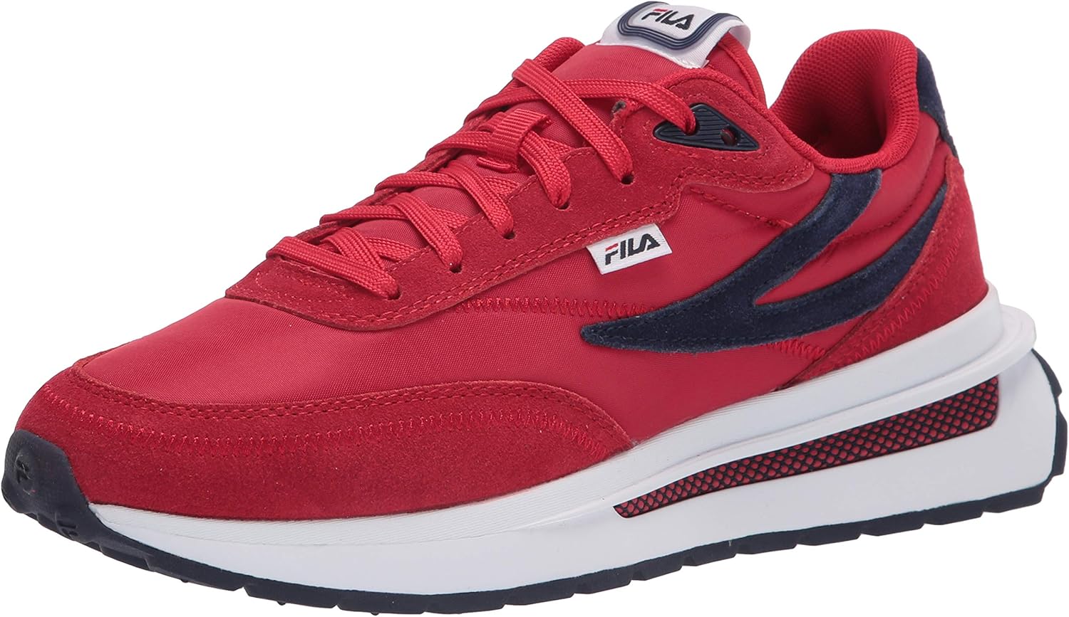 

Кроссовки Fila Mens Renno, белый/красный/синий/темно-синий