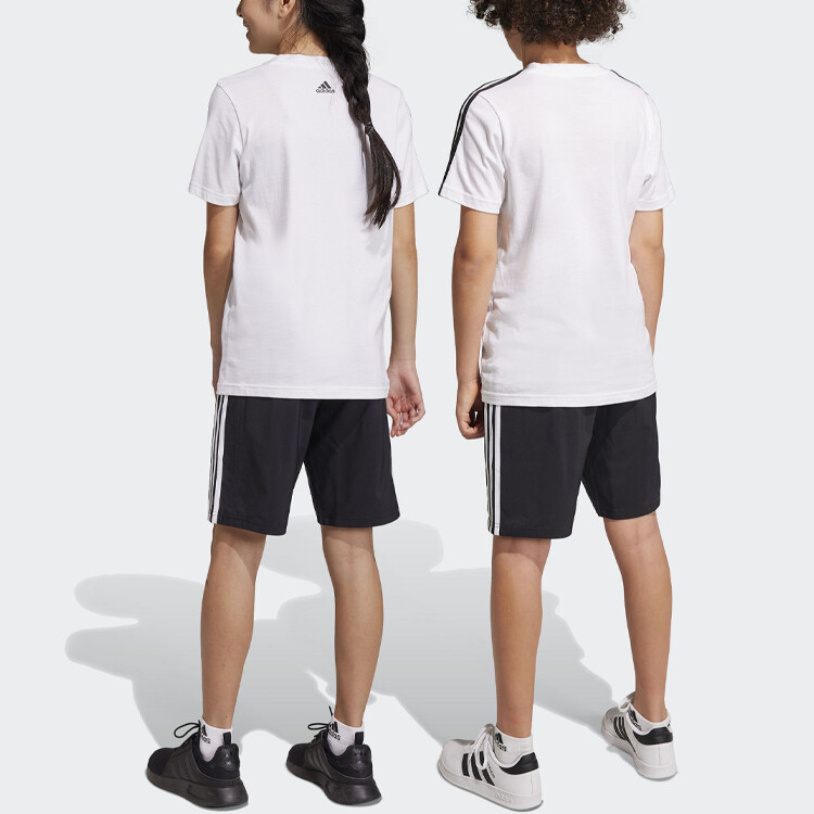 Дети Шорты Adidas, черный — фото 4