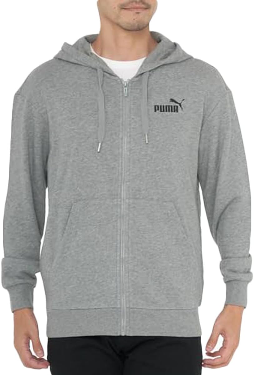 

Мужская спортивная толстовка PUMA POWER Graphic Full-Zip Hoodie TR 684218, серый