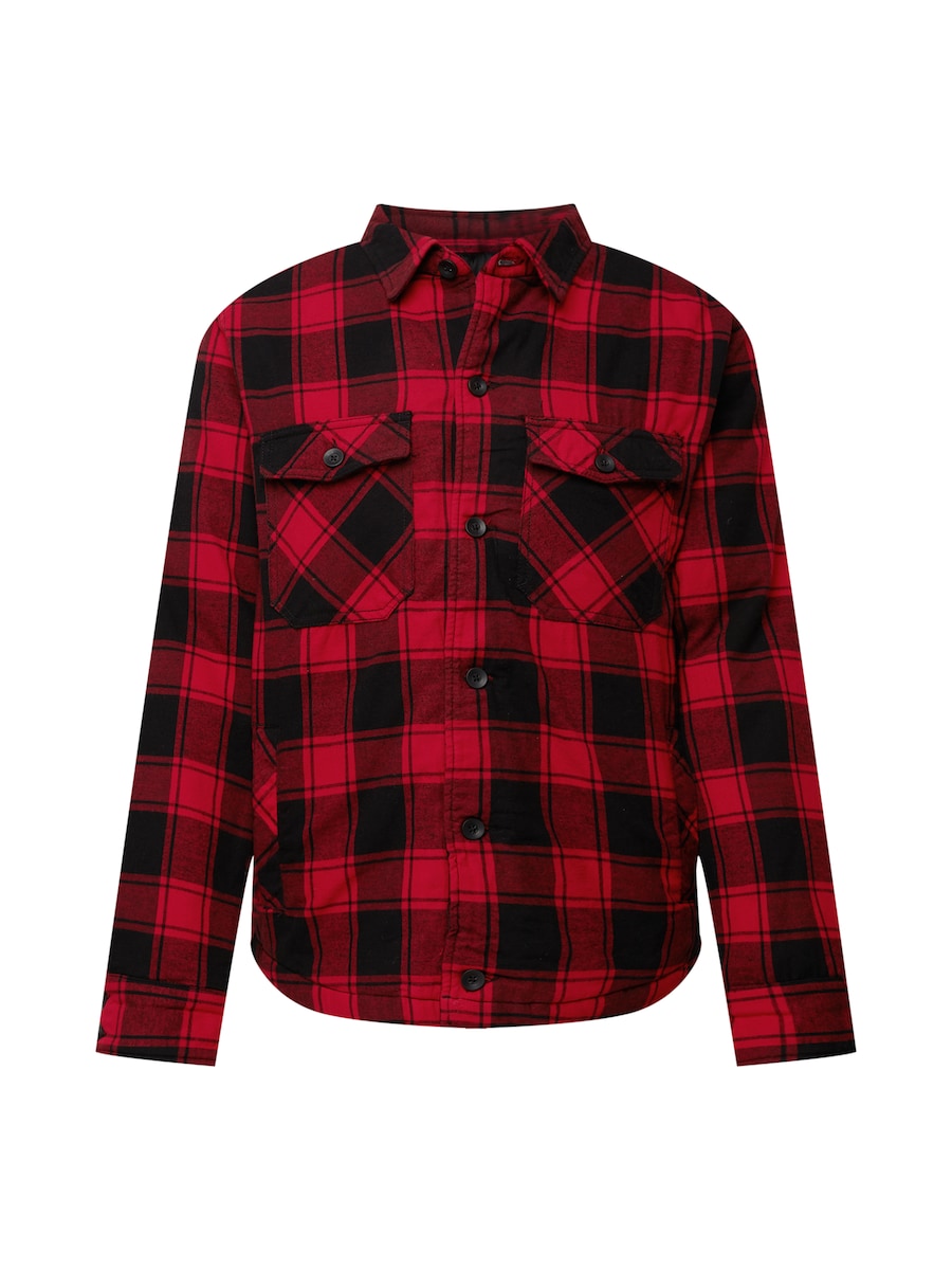 

Куртка классического кроя для межсезонья Brandit, красный