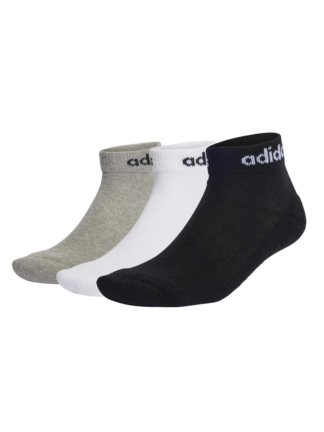 

Носки Adidas Performance Linear Ankle Cushioned 3 Pairs, серый
