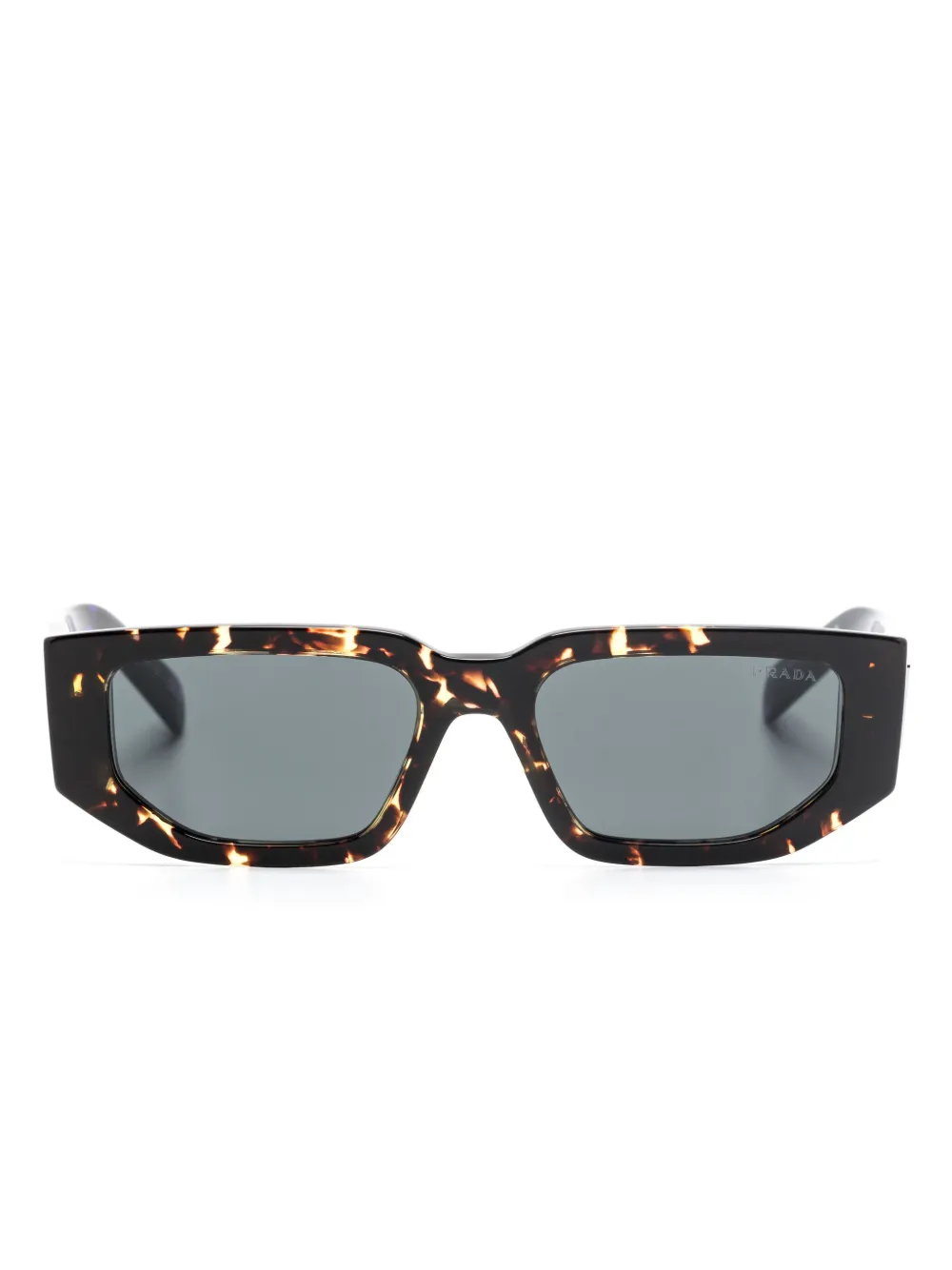 

Солнцезащитные очки с логотипом Prada Eyewear, коричневый