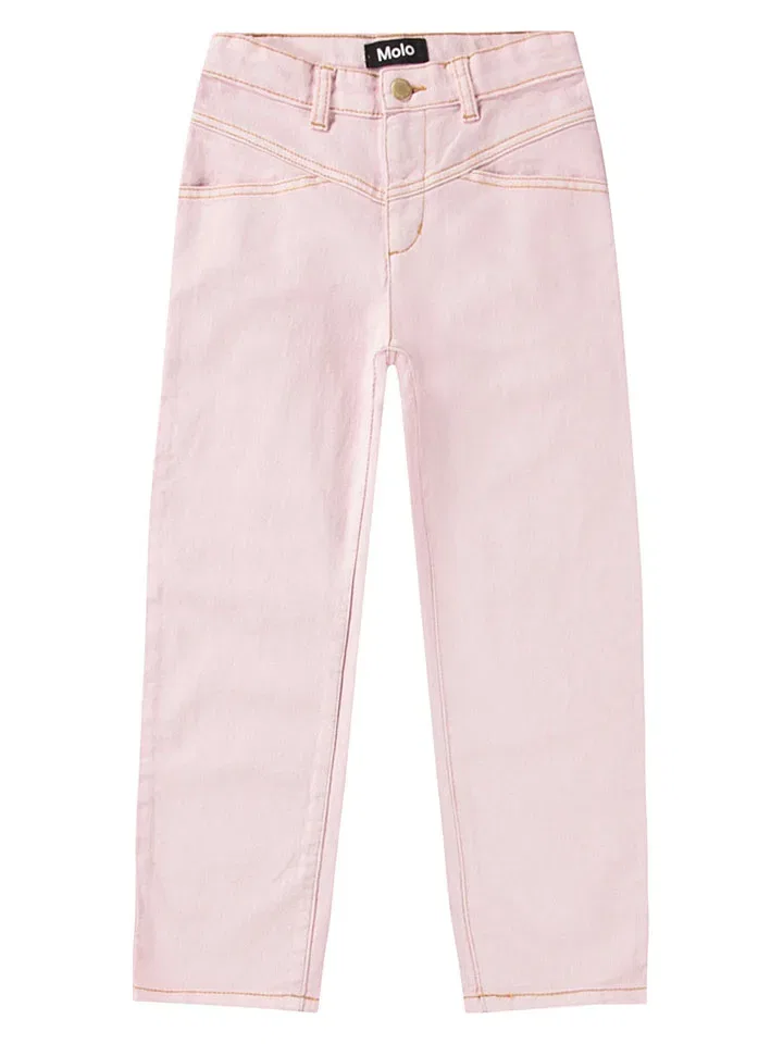 Джинсы regular fit, Molo, розовый
