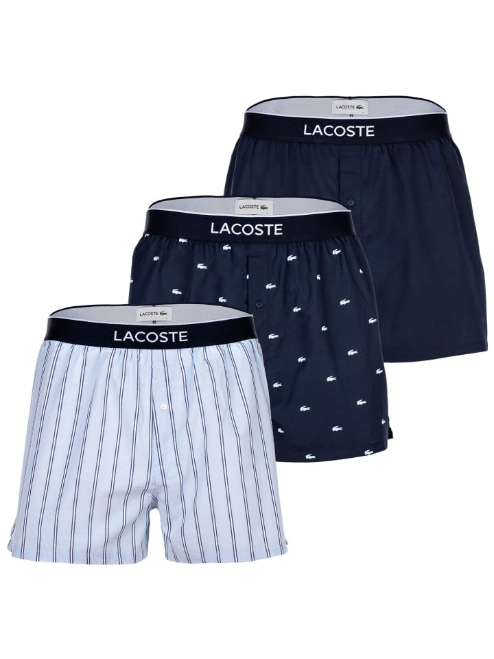 

Боксерские трусы Lacoste, синий