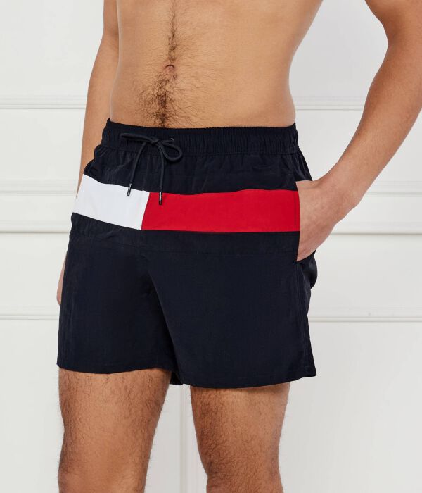 

Шорты для плавания Regular fit Tommy Hilfiger Swimwear, синий