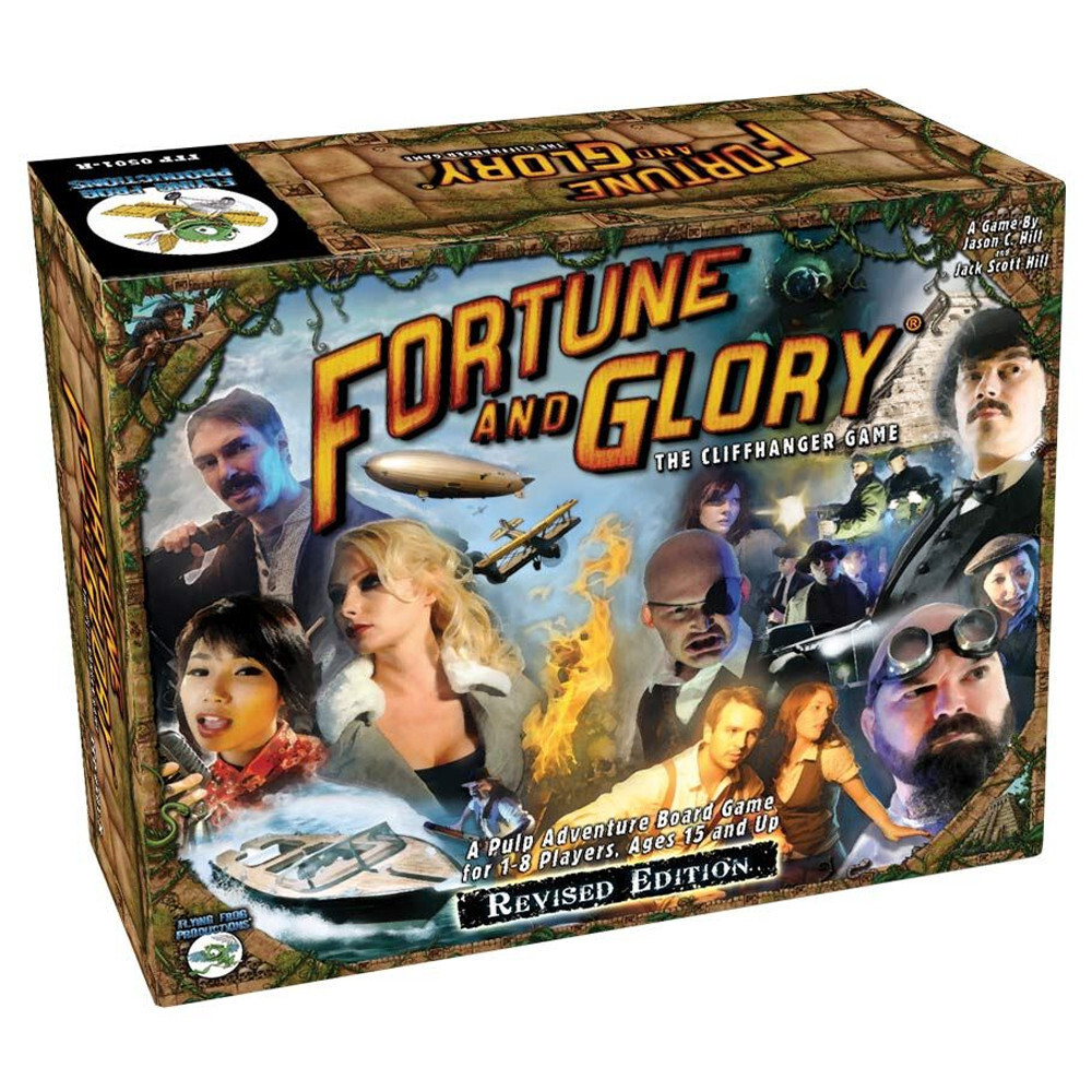 

Настольная игра Flying Frog Productions Fortune & Glory: The Cliffhanger Game (Revised Edition)