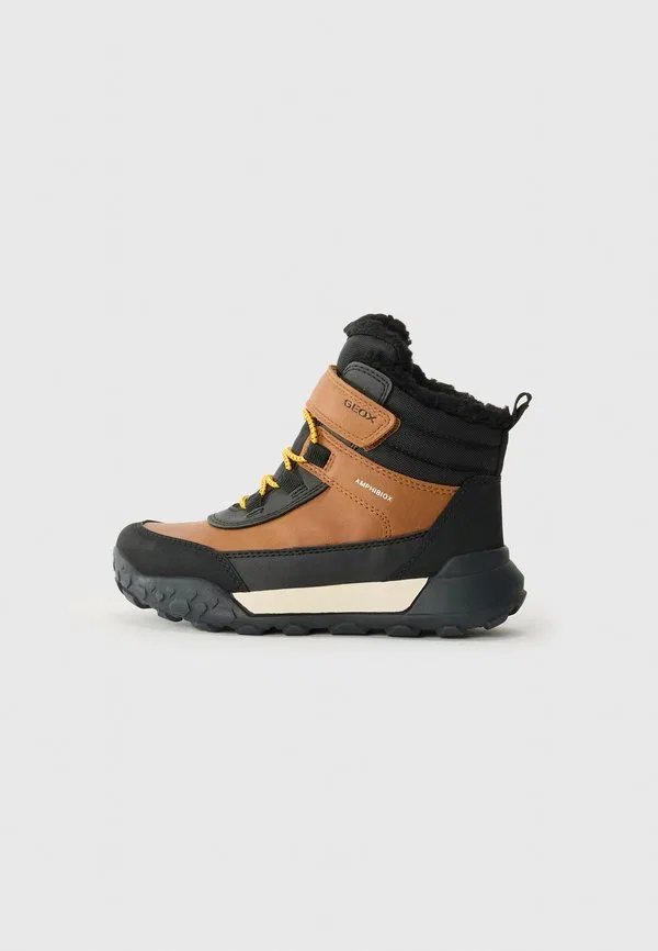 Зимние ботинки trekkyup boy abx Geox, Brown/Black