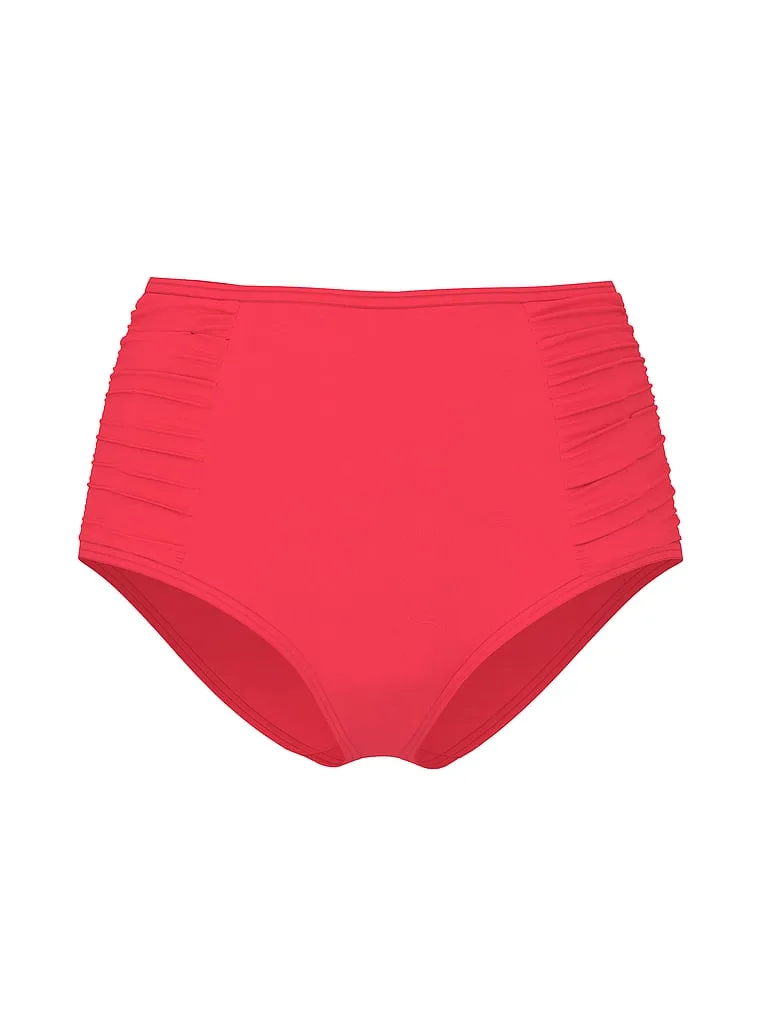 Плавки Victoria'S Secret Poppy, плавки от бикини с высокой талией, бежевый — фото 3
