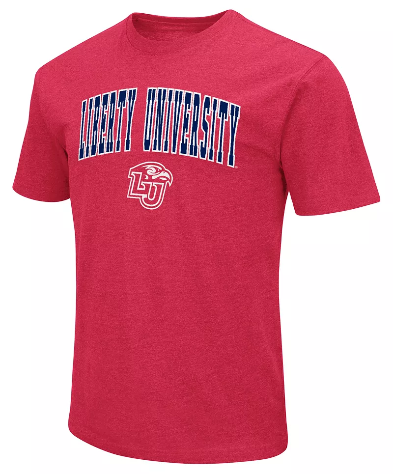 

Мужская красная футболка Colosseum Liberty Flames