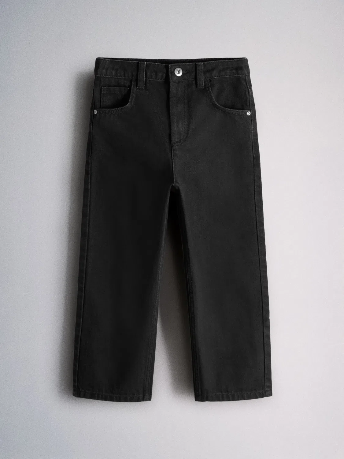 Свободные джинсы The Set, Grey Denim/Black Denim — фото 2