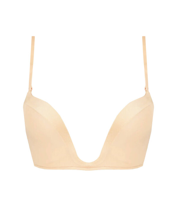 

Бюстгальтер Wonderbra с глубоким вырезом, бежевый