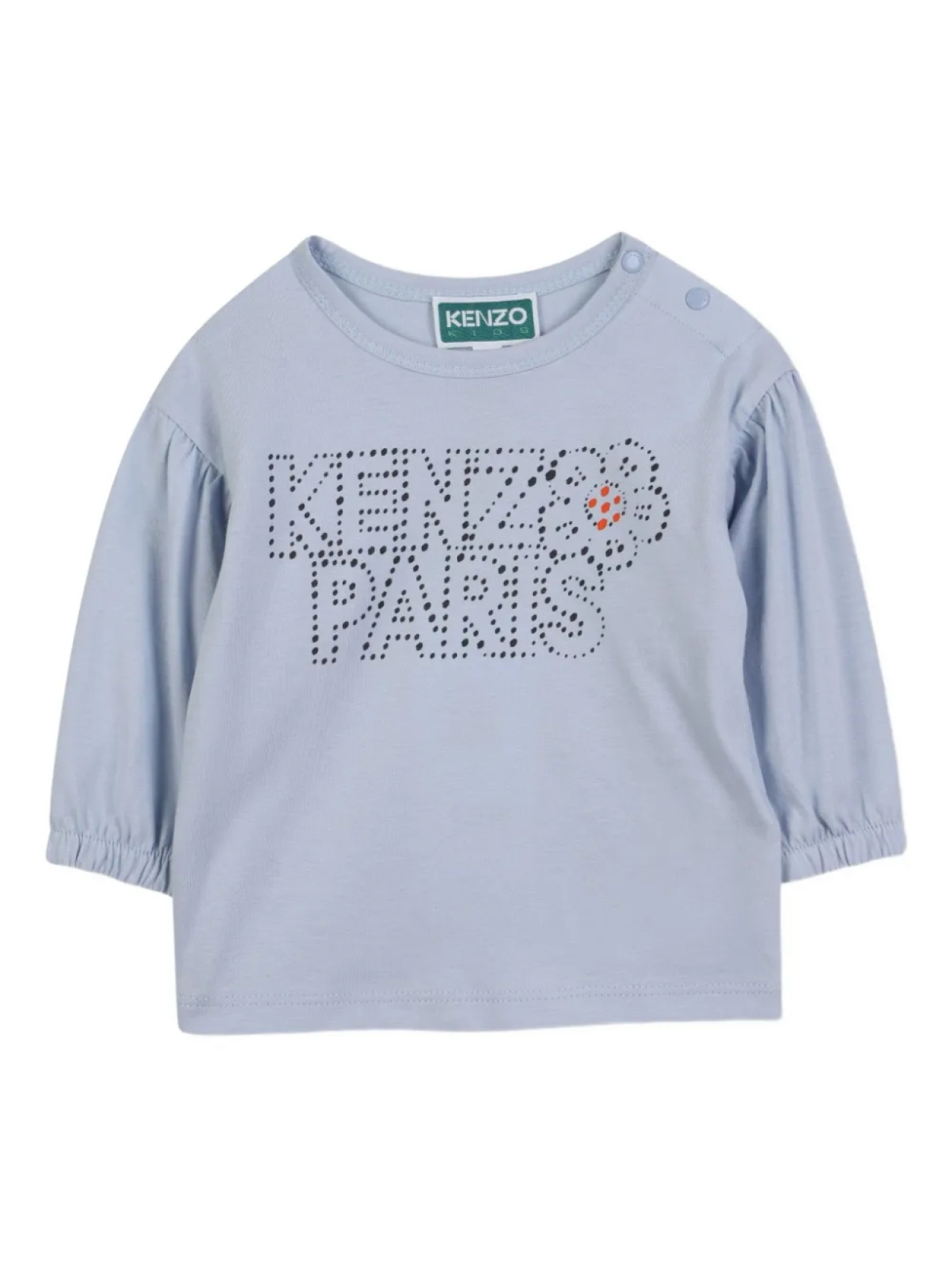 

Kenzo Kids футболка с логотипом, синий