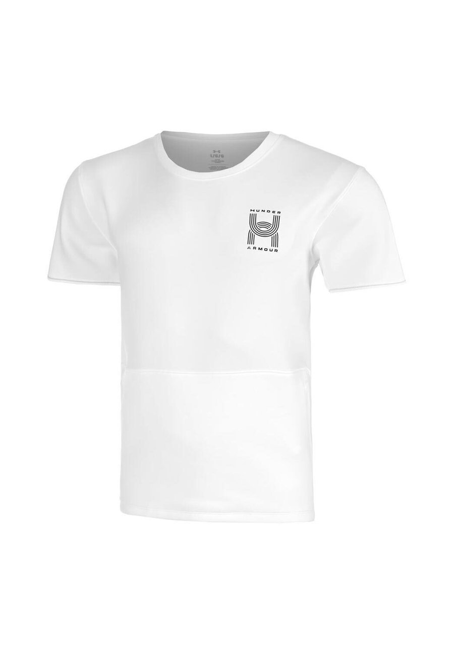 

Футболка Under Armour RUN ANYWHERE SHORTSLEEVE, White-/White, Белый, Футболка Under Armour RUN ANYWHERE SHORTSLEEVE, White-/White
