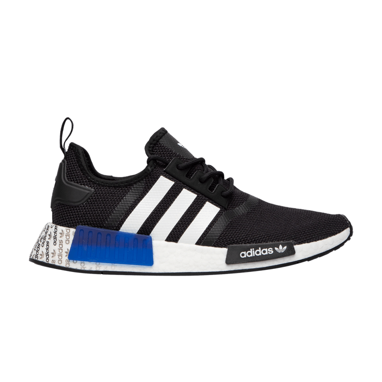 

Кроссовки NMD_R1 'Logo Print - Black Royal Blue', черный