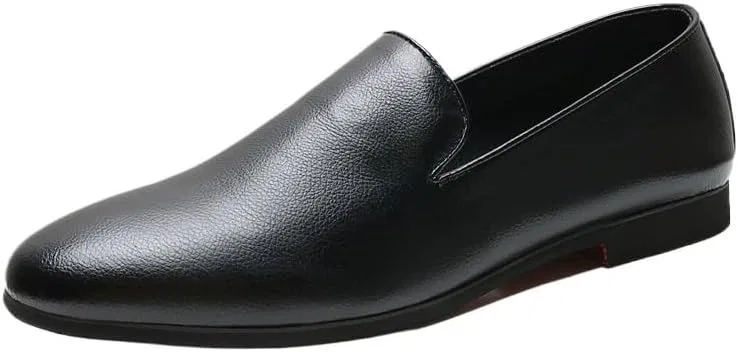 Туфли мужские Slip-Ons, без бренда, модель не указана, черный SDKOLPBNMZX