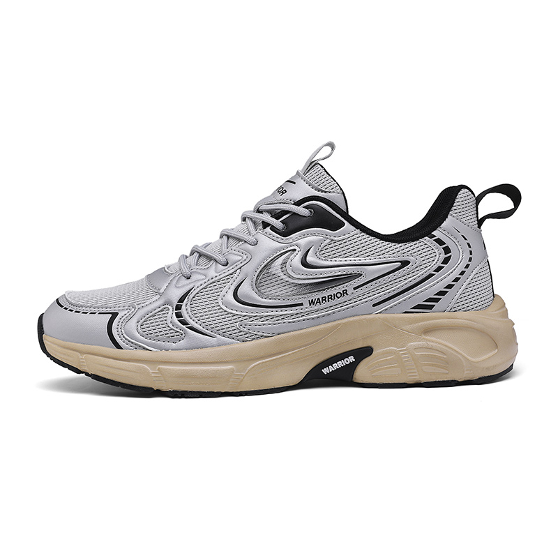 

Кроссовки мужские с низким верхом WARRIOR, Gray Black