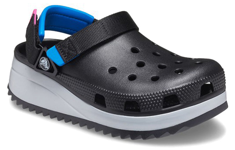 Сандалии Crocs Classic Hiker Clog Sports Black Blue Red Sandals 'Black Blue Red', красный — фото 4