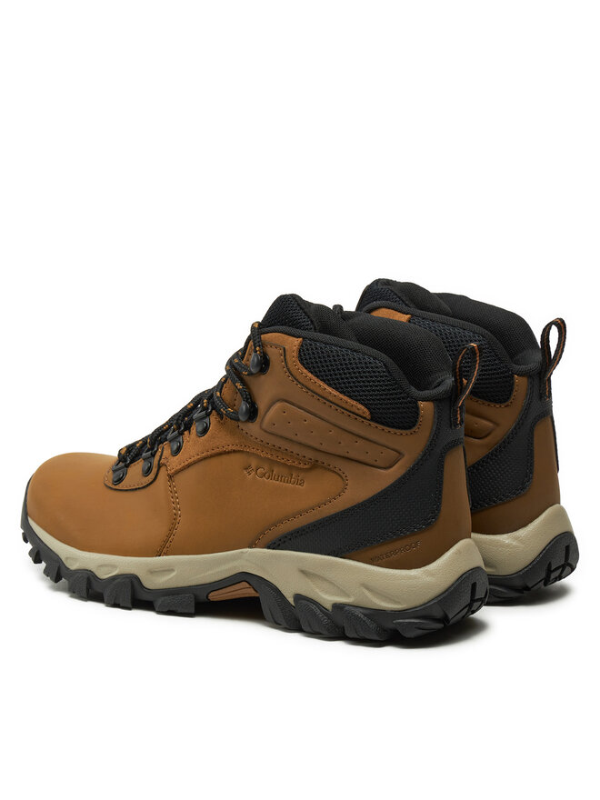 Треккинговые ботинки Columbia Newton Ridge Plus II Waterproof 1594731, коричневый — фото 3