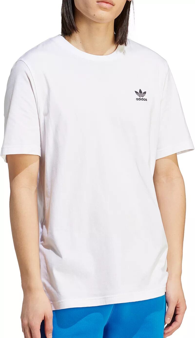 

Мужская футболка с коротким рукавом Adidas Trefoil Essentials, белый