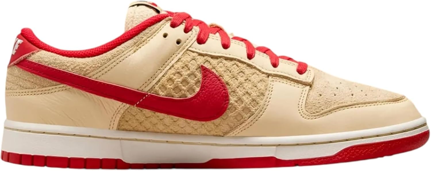 Мужские кроссовки Nike Dunk Low Retro, Pale Vanilla/University Red — фото 2