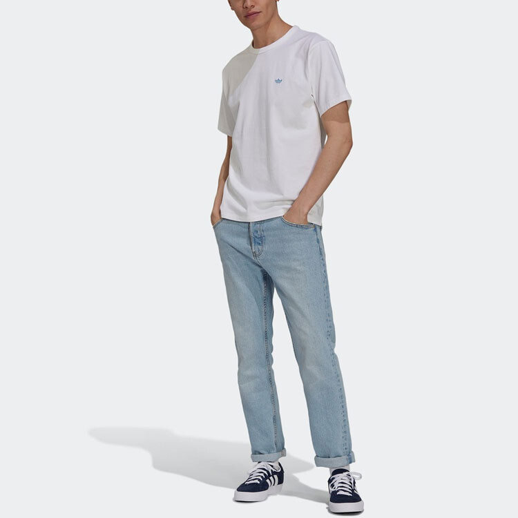 Футболка унисекс белая Adidas Originals, белый — фото 3