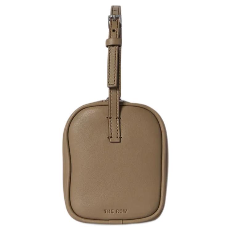 Женская сумка из ягненка 90-х Stone Umber THE ROW, basic set (bag+dust bag) — фото 3