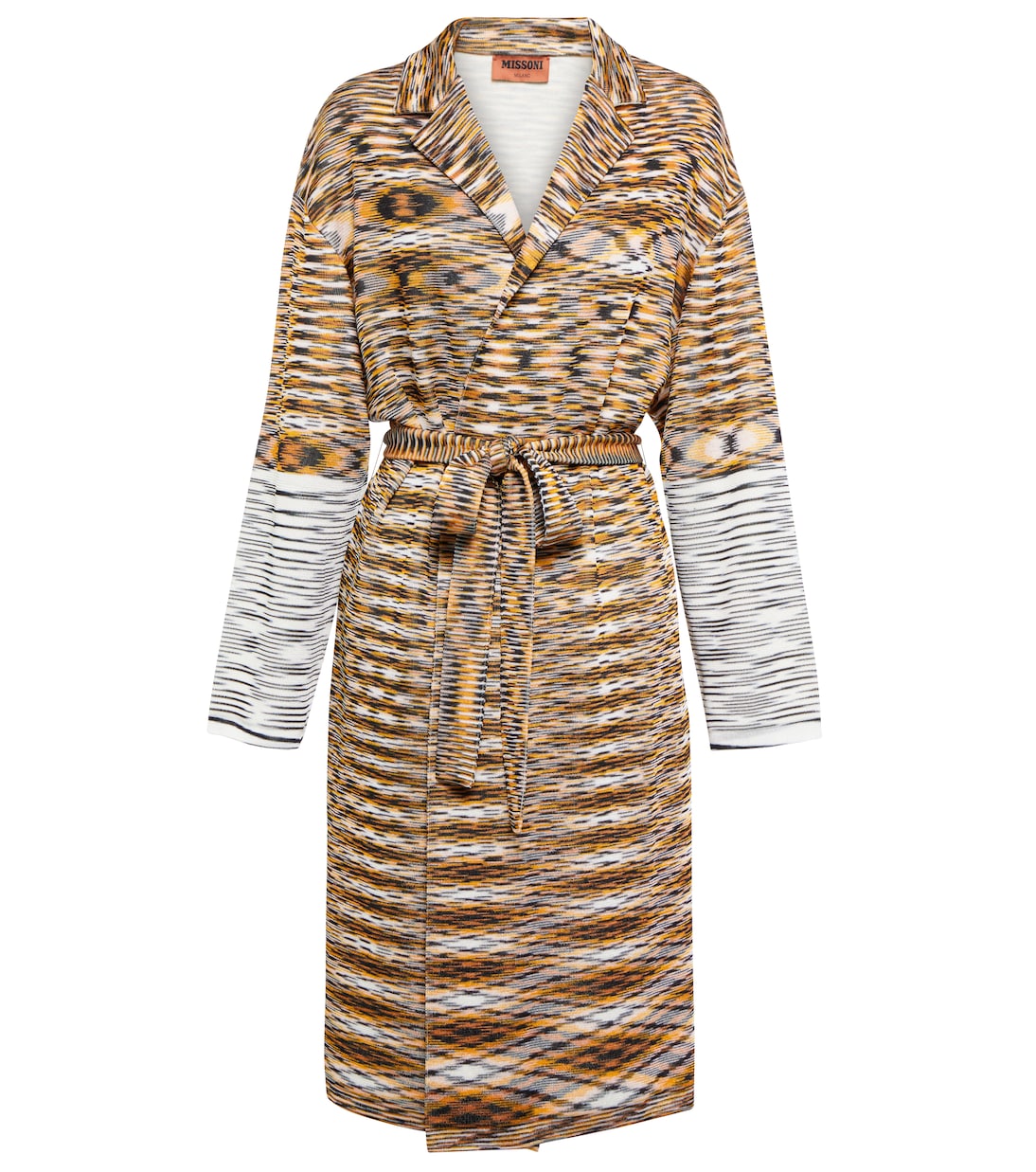 

Кардиган из шерстяной смеси, окрашенный в космическом стиле Missoni, Tiger - White - Black