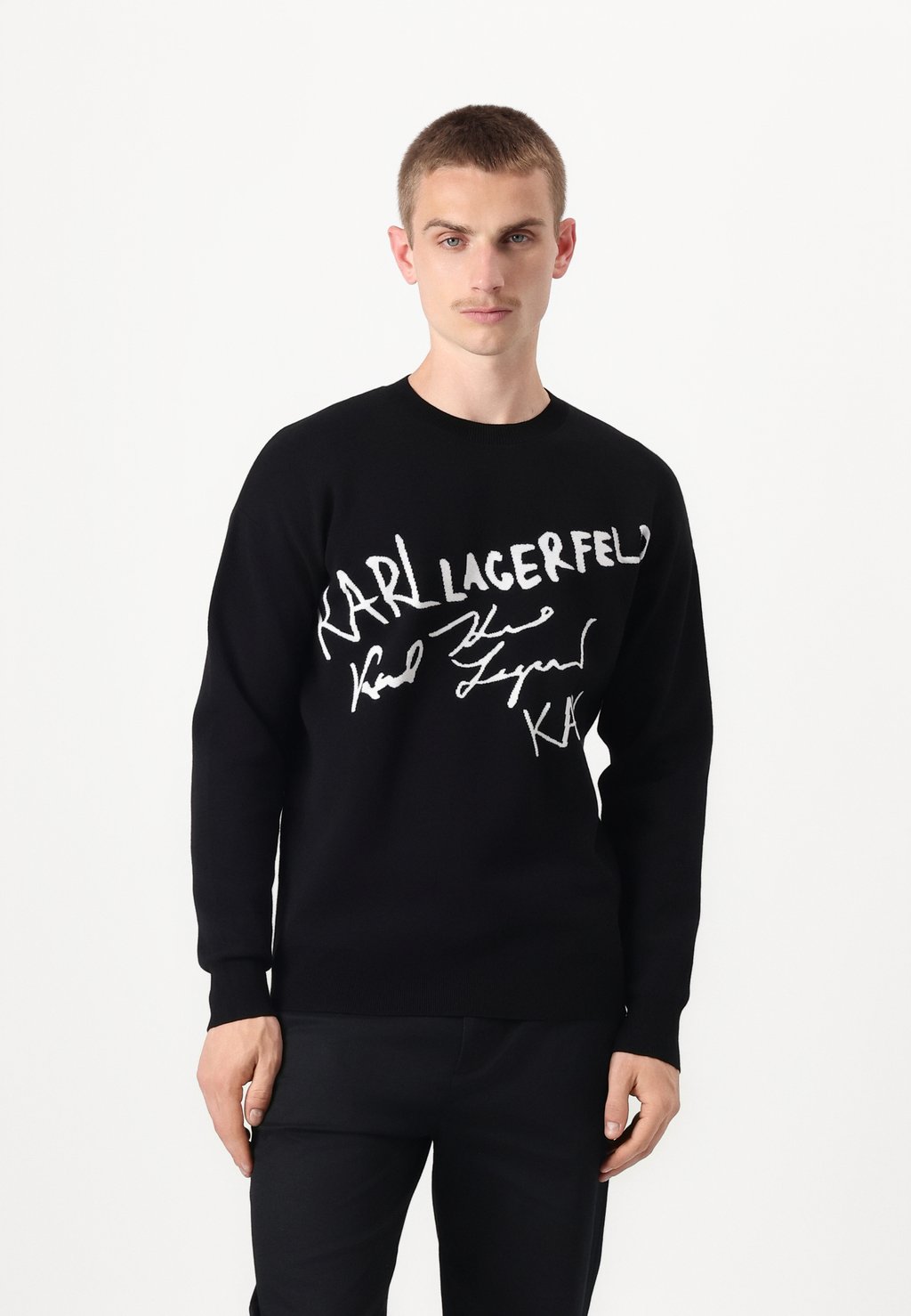 

Джемпер CREWNECK KARL LAGERFELD, черный