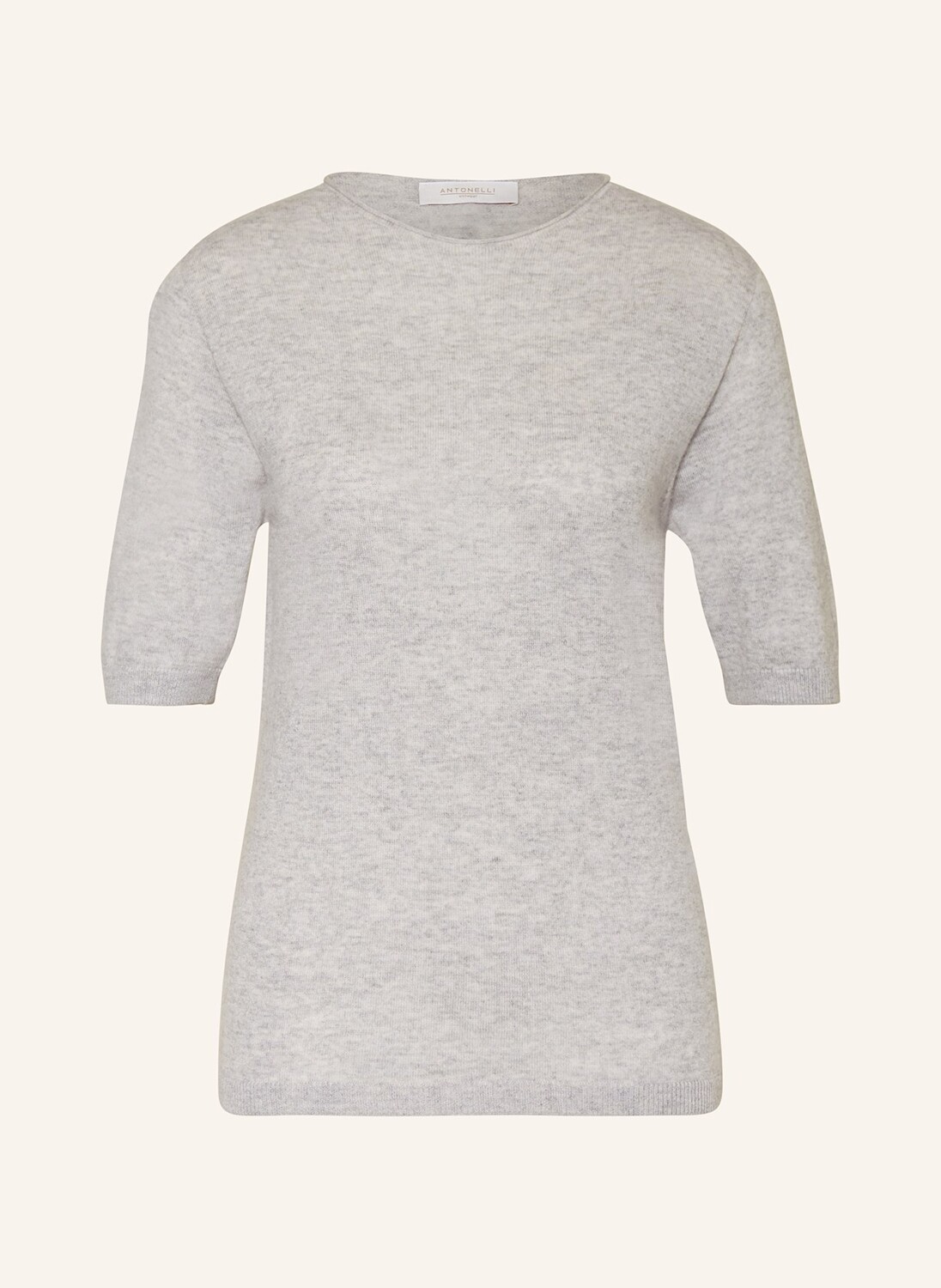 

Трикотажная рубашка атланта с кашемиром ANTONELLI firenze, серый