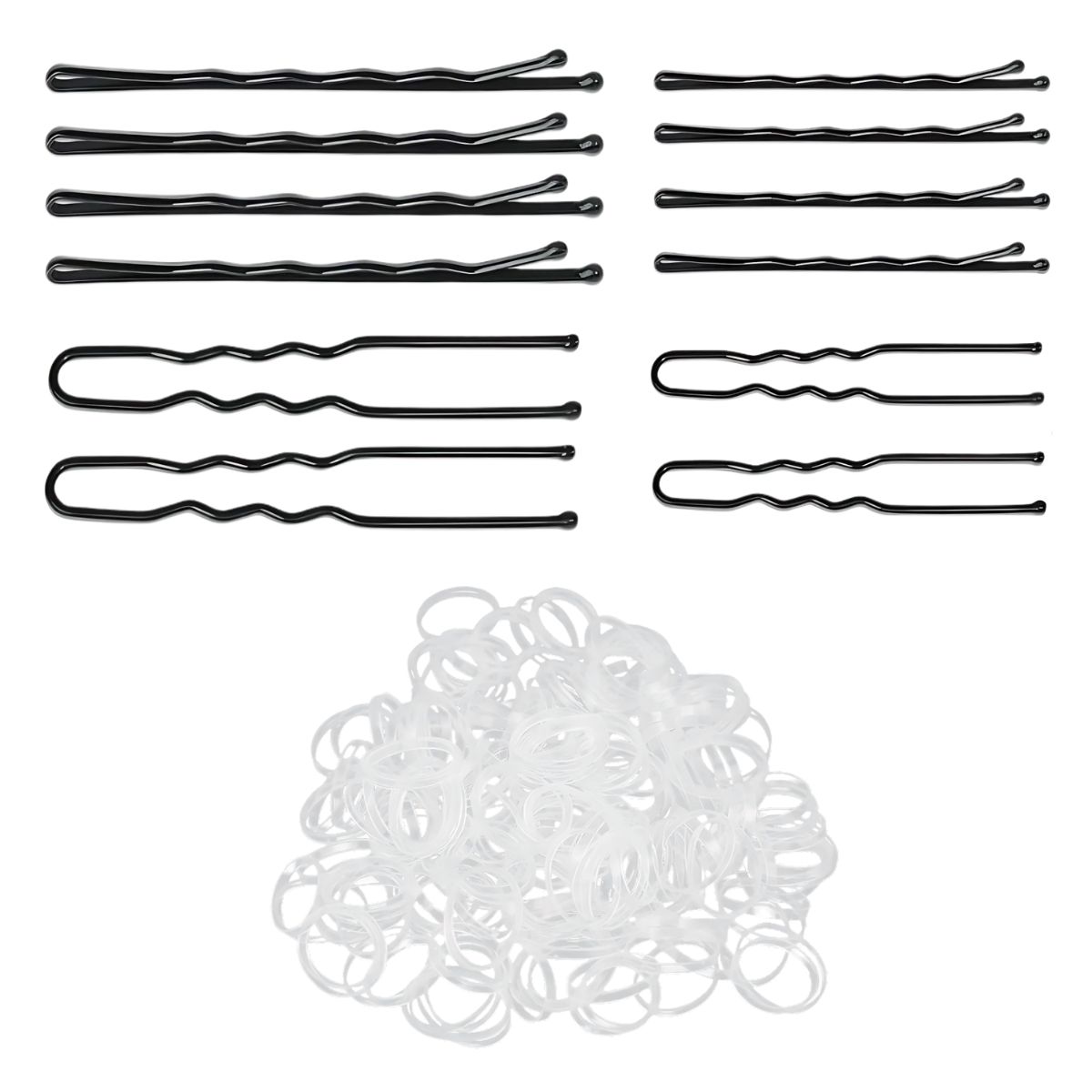 

Заколка для волос cosette haarnadeln Soho, schwarz, количество 300 шт.