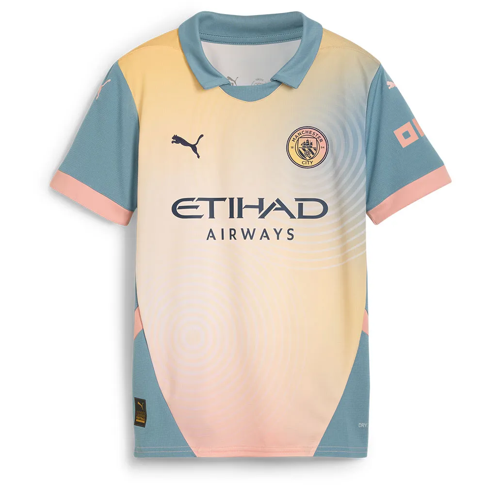 

Футболка с коротким рукавом Puma Manchester City FC Replica 24/25 junior, желтый