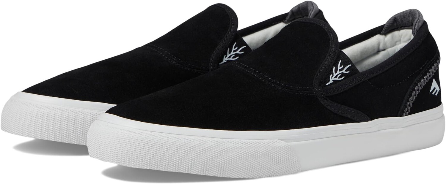 

Кроссовки Emerica Wino G6 Slip-On, цвет Black/White/White