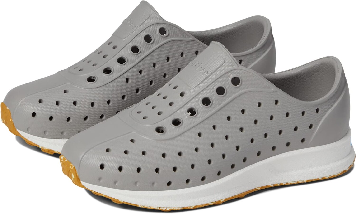 

Кроссовки Robbie Native Shoes Kids, цвет Pigeon Grey/Shell White/Mash Speckle Rubber