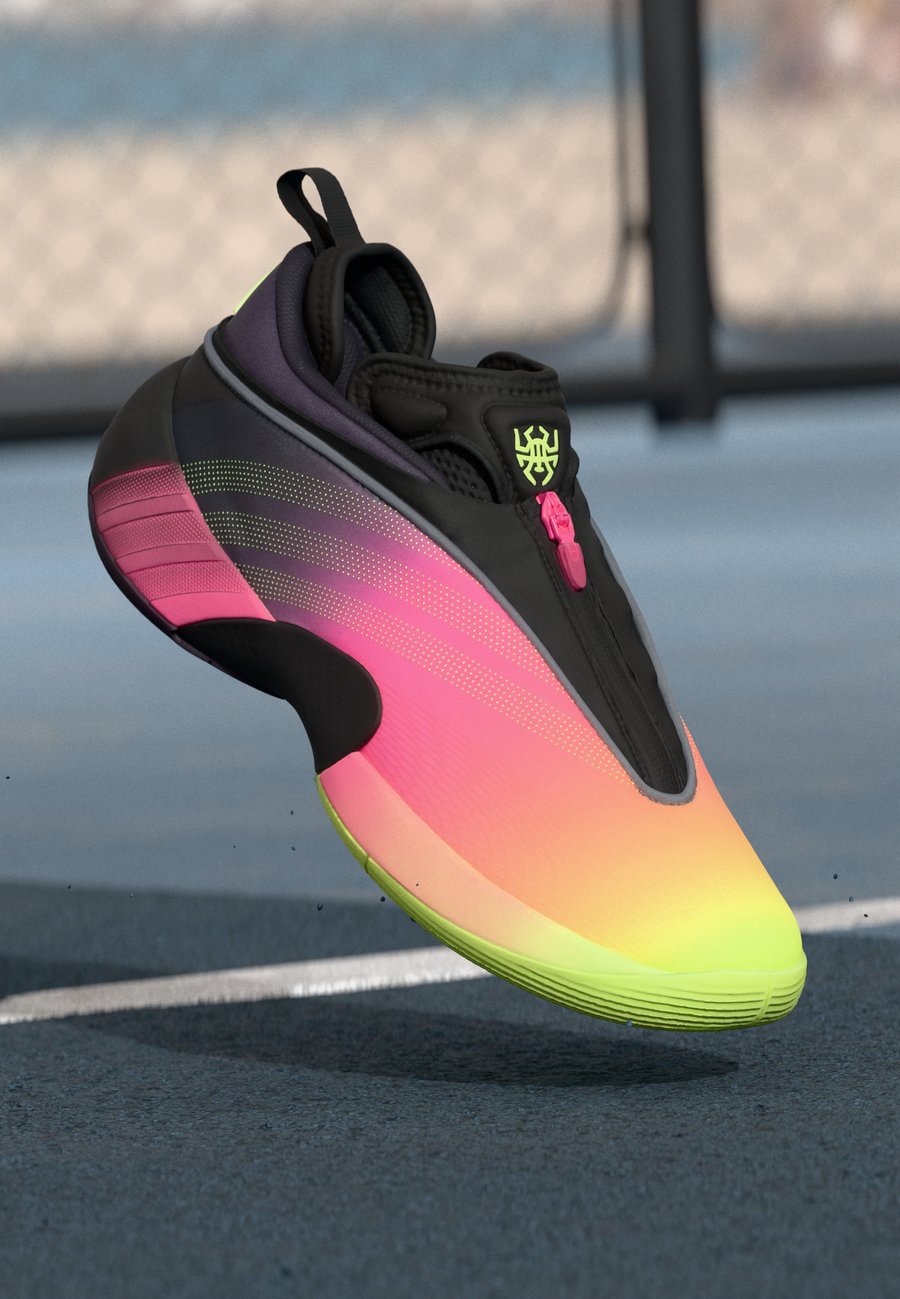 

Кроссовки Adidas Performance D.O.N. ISSUE 7, Aurora Black/Lucid Pink/Hi Res Yellow/Black