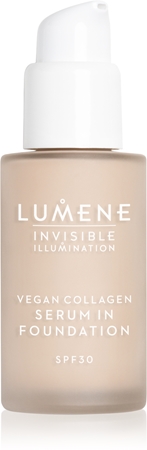 

Легкая основа с питательным эффектом Lumene Invisible Illumination Vegan Collagen Serum in Foundation, SPF 30 0.5 30 ml