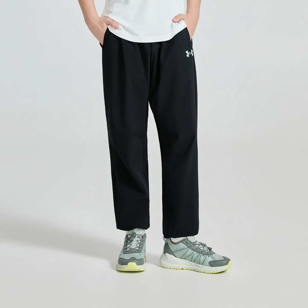 Спортивные брюки для подростков Under Armour черные — фото 4