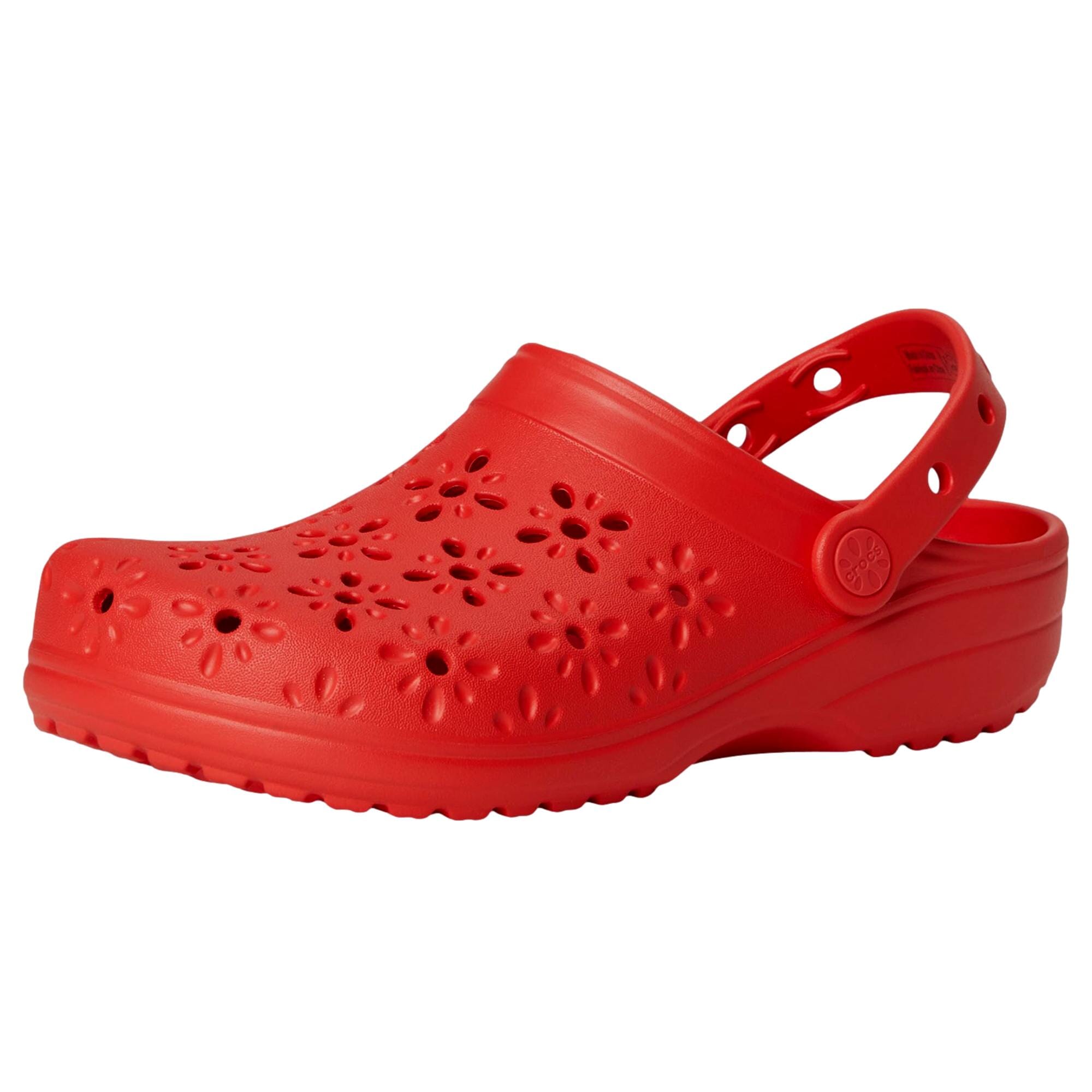 

Классические мужские сабо Crocs с цветочным узором, вишнево-красные, 210927-6ZR