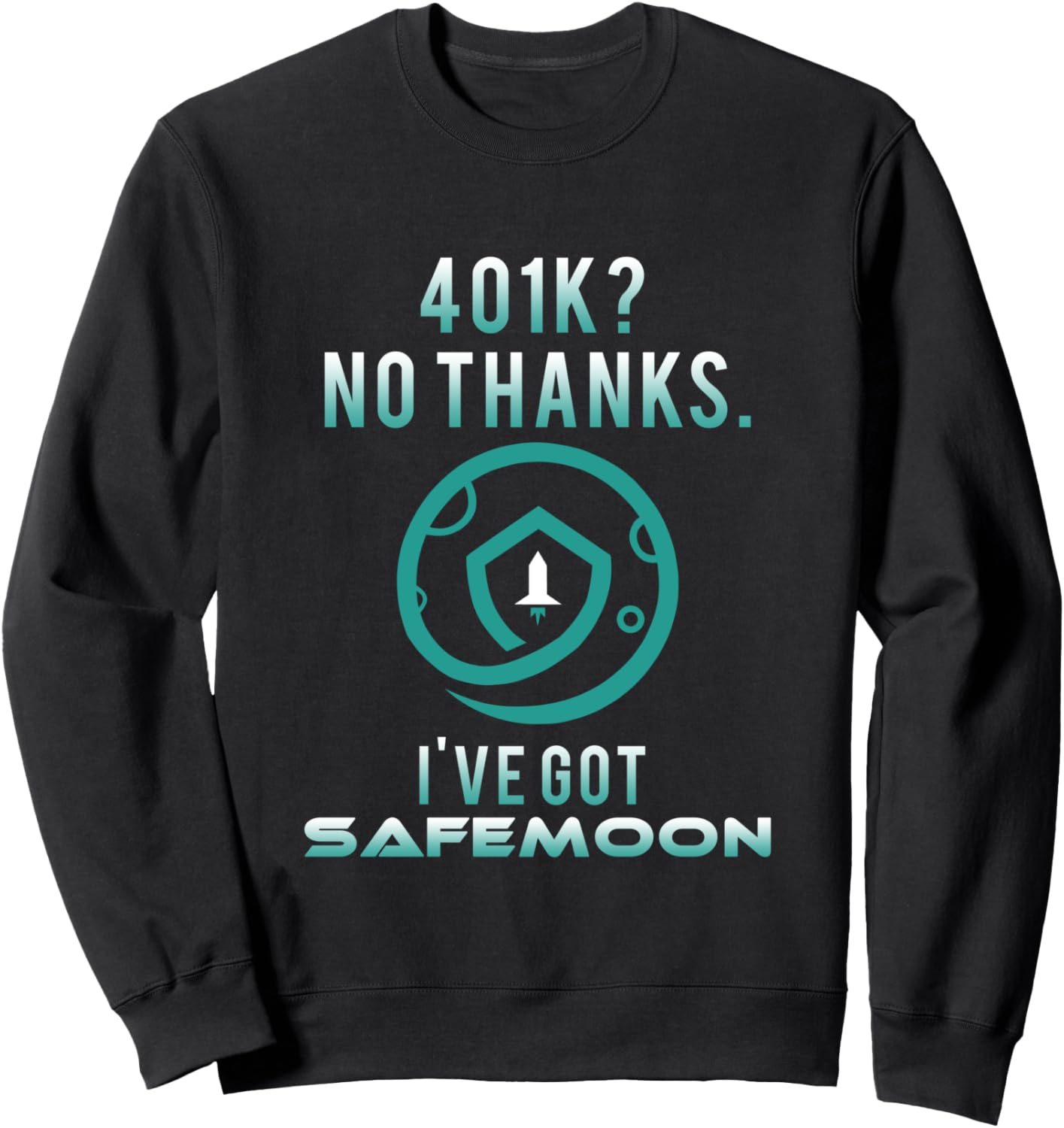 

Интересно, SafeMoon, пенсионный план 401k У меня есть толстовка SafeMoonHODL Safemoon Crypto Blockchain Vibes, черный