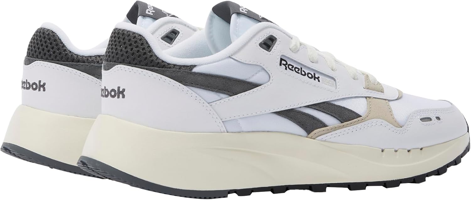 Мужские кроссовки Reebok Classic Leather 2400, белый/серый — фото 3