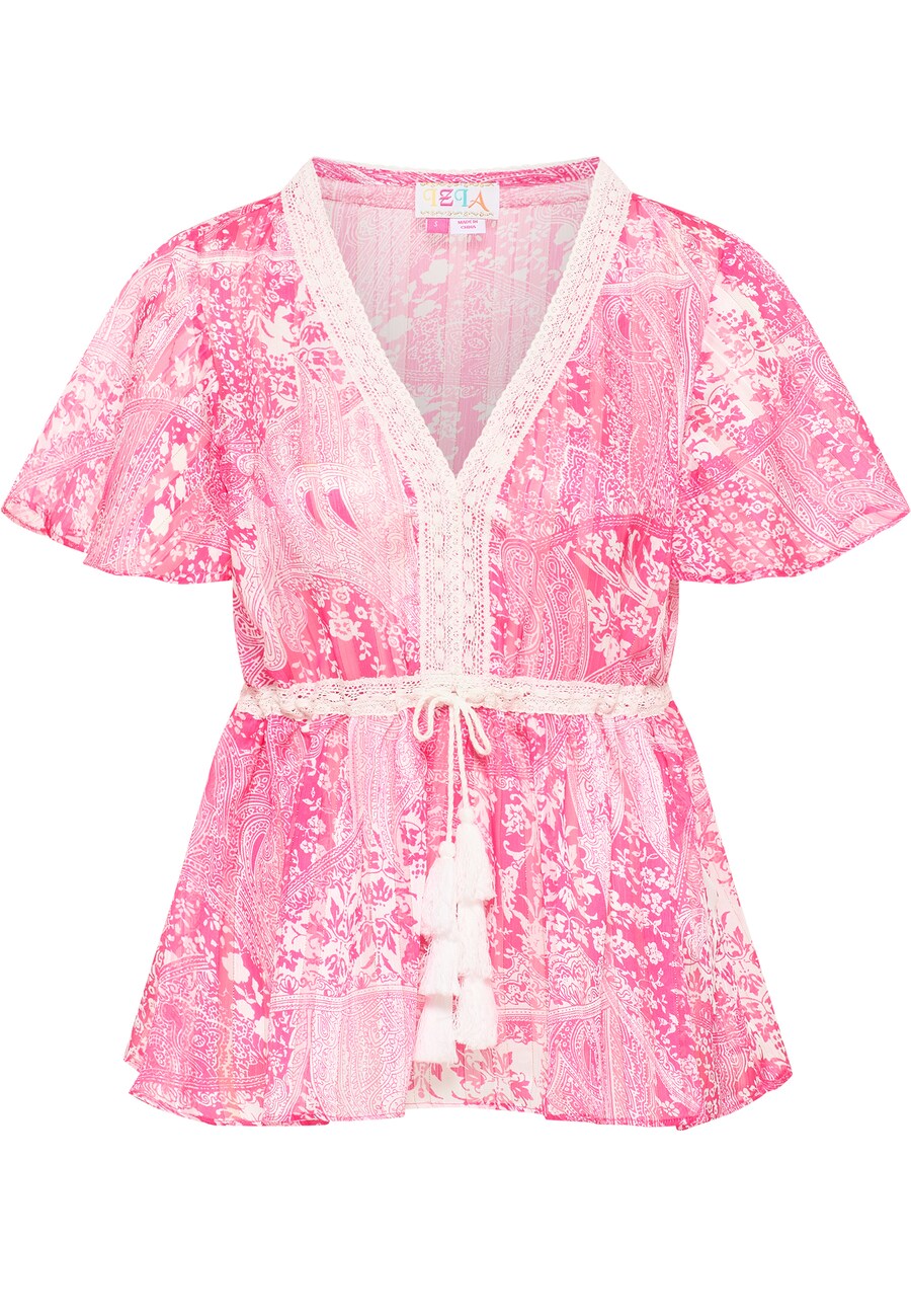 

Блуза IZIA, цвет Pink/Light pink