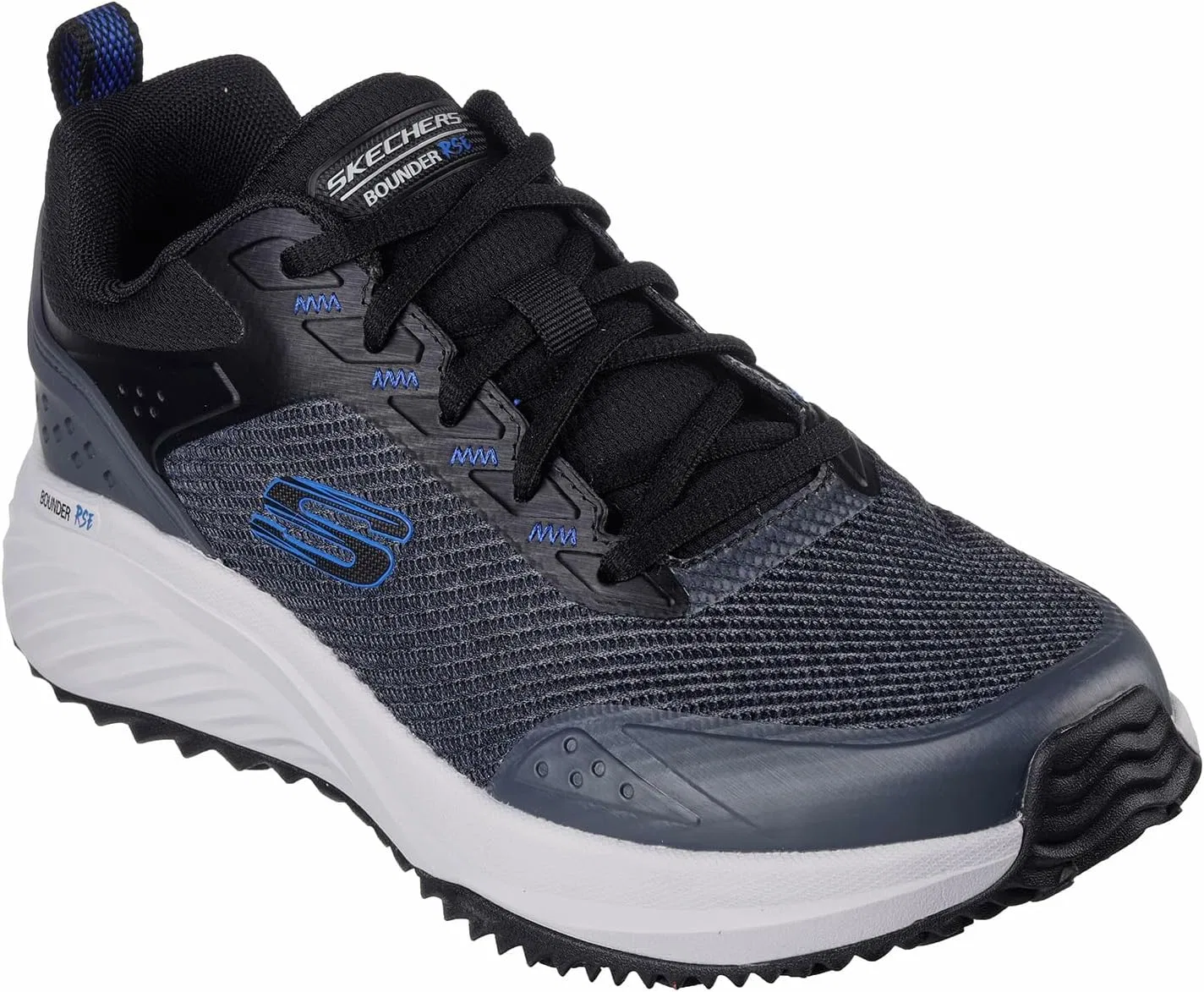 Мужские кроссовки Skechers Sport Bounder RSE Hazlet 232783 Черный Синий — фото 2