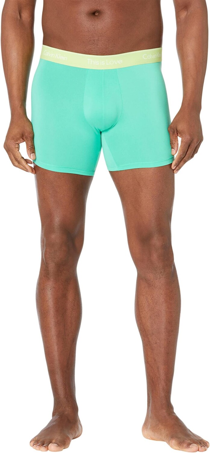 

Боксеры Calvin Klein Pride This Is Love Boxer Brief, цвет Aqua Green