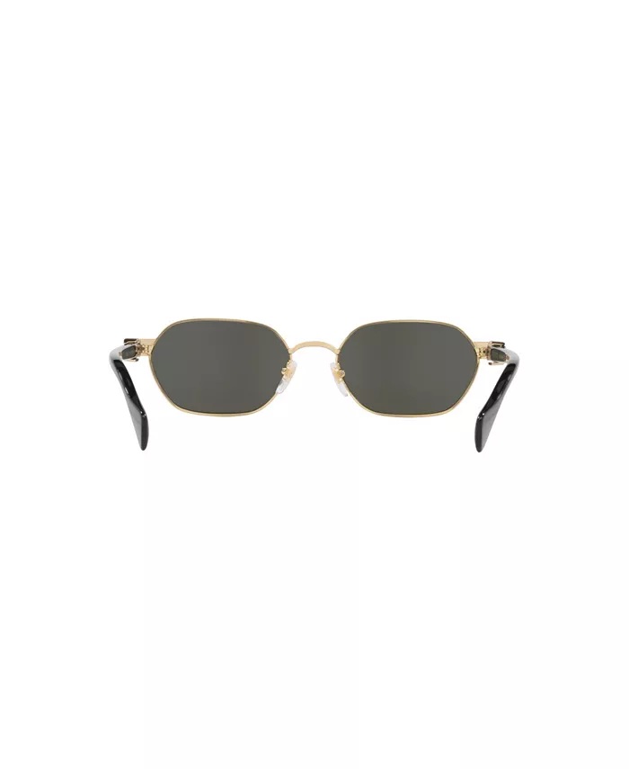 Женские овальные солнцезащитные очки, GG1593S GC002191 Gucci, мультиколор — фото 4