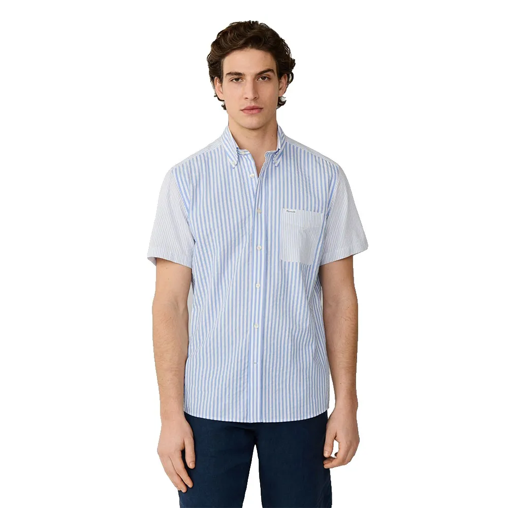 

Рубашка с коротким рукавом Façonnable Bow, синий