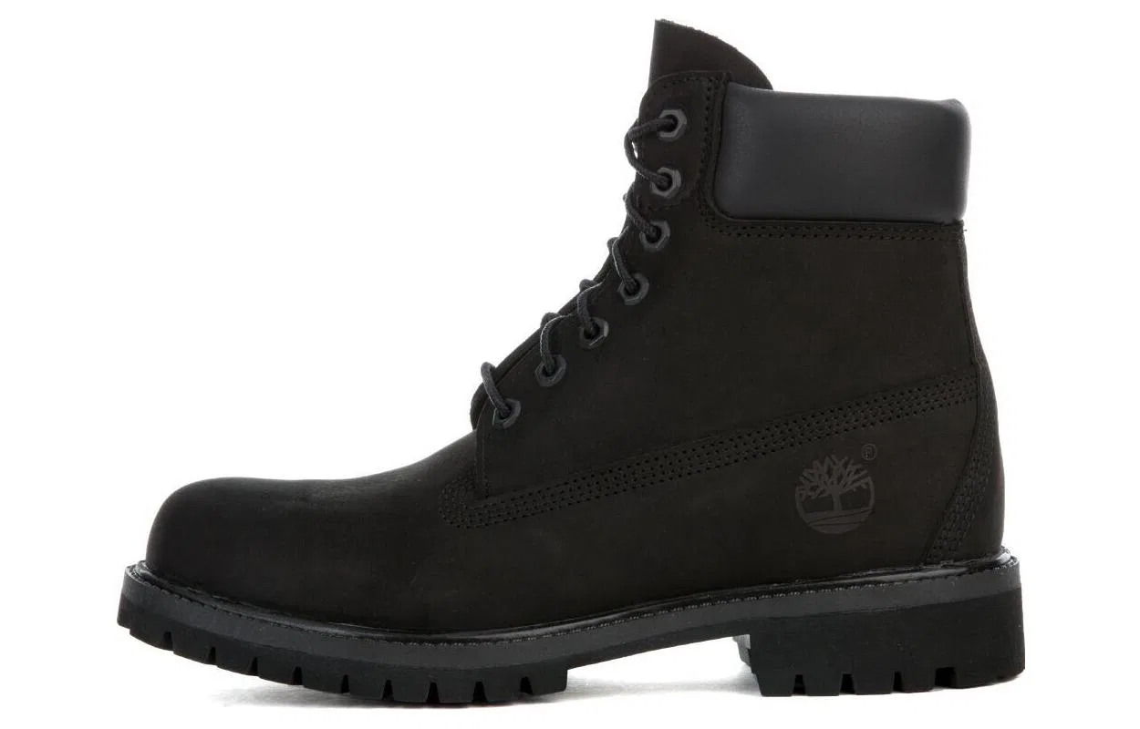 Ботинки водонепроницаемые Timberland 6 Inch Premium Black Nubuck