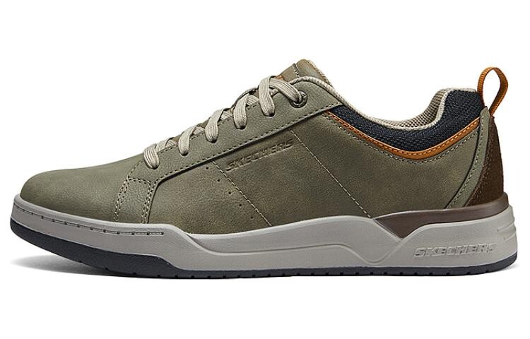 

Кроссовки Skechers Skateboarding Shoes Men Low-top Olive Green, зеленый