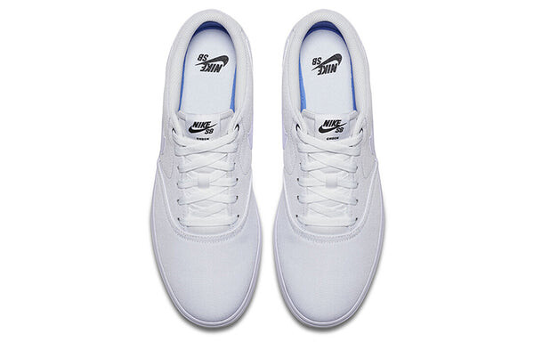 Кроссовки check solar canvas sb Nike, белый — фото 4