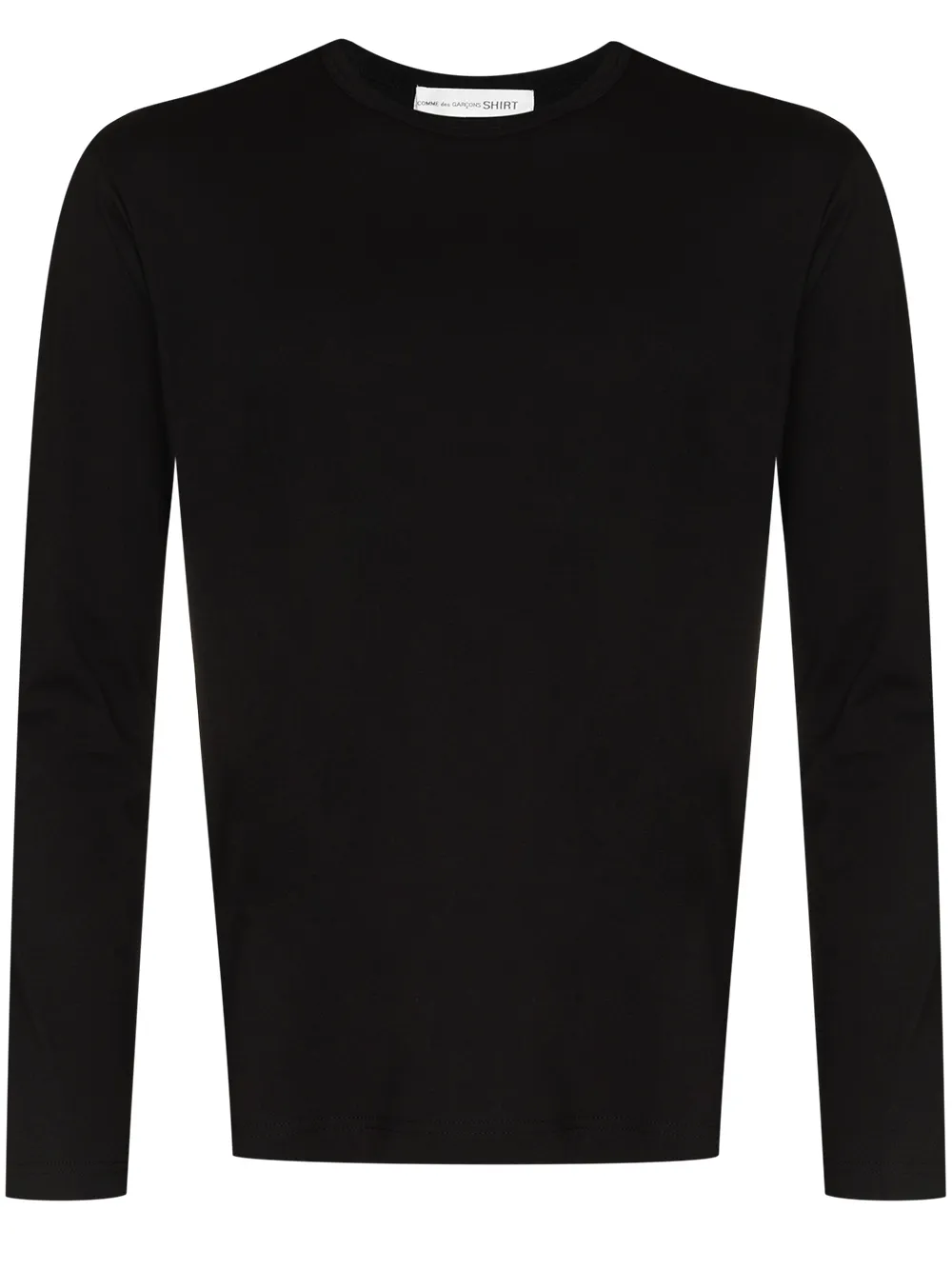 

Футболка с длинными рукавами и логотипом Comme Des Garçons Shirt, черный