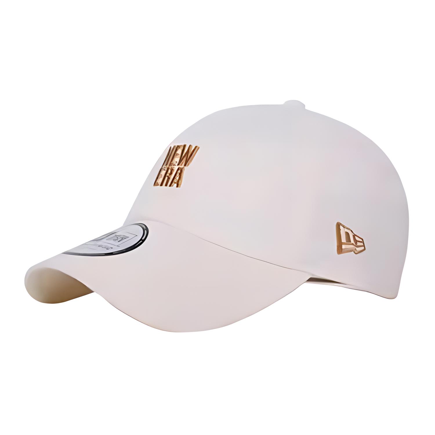 

New Era Хлопковая бейсболка унисекс белая, White