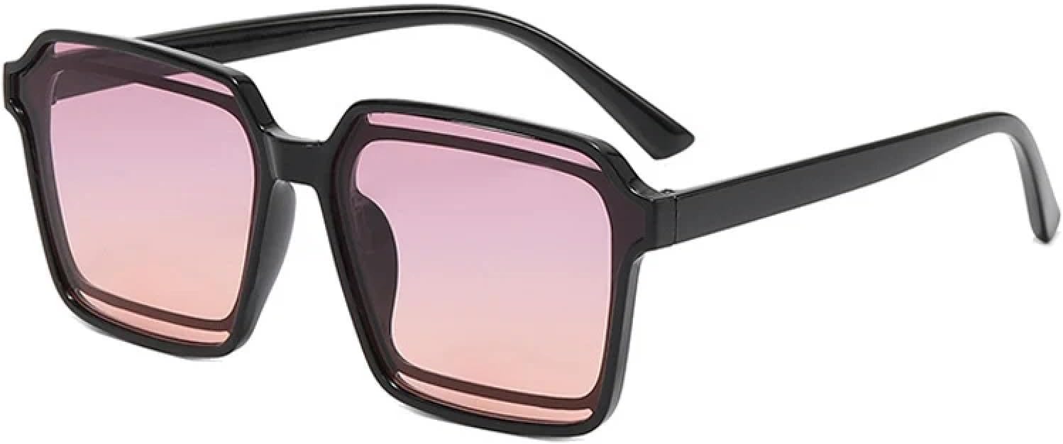 

Модные роскошные солнцезащитные очки в крупной оправе с полой конструкцией для женщин и мужчин. Ретро, ​​классические, для активного отдыха, вождения, защиты от солнца UV400 TKKTLLT, Black Purple Tea